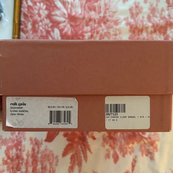 Cult Gaia “Ilona” Pearl-Embellished Sandals size 39.5 / US 9.5 - Picture 6 of 10